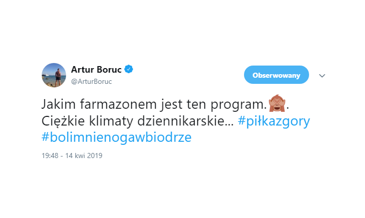 OSTRA opinia Artura Boruca o pewnym piłkarskim programie :D